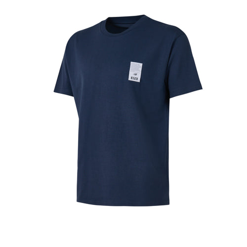 New Balance Lifestyle Erkek T-Shirt - Lacivert
