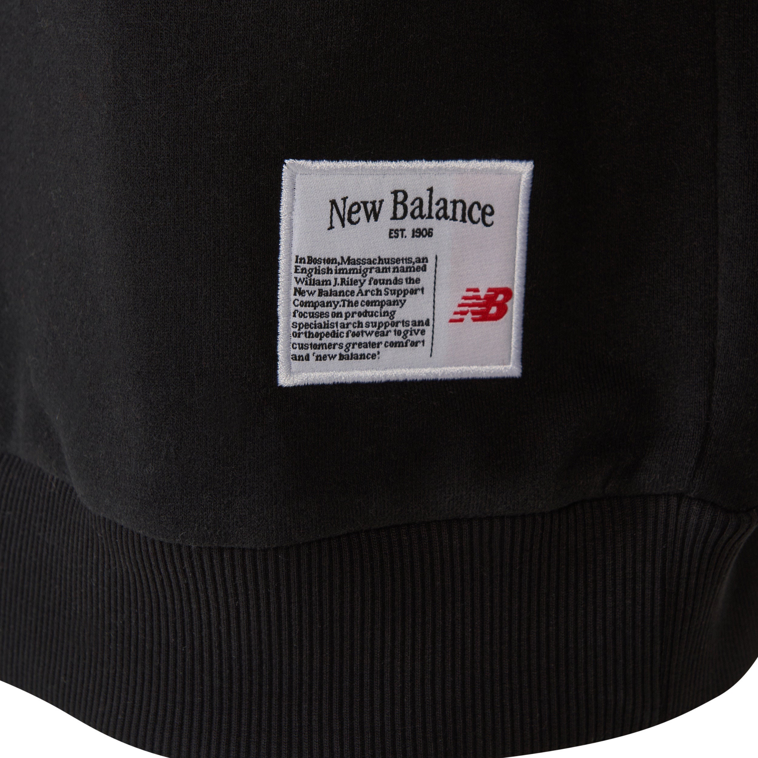 New Balance Lifestyle Erkek Sweat - Siyah - görsel 3
