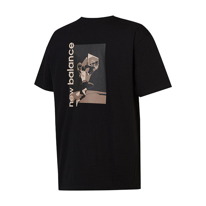 New Balance Lifestyle Siyah Erkek T-Shirt