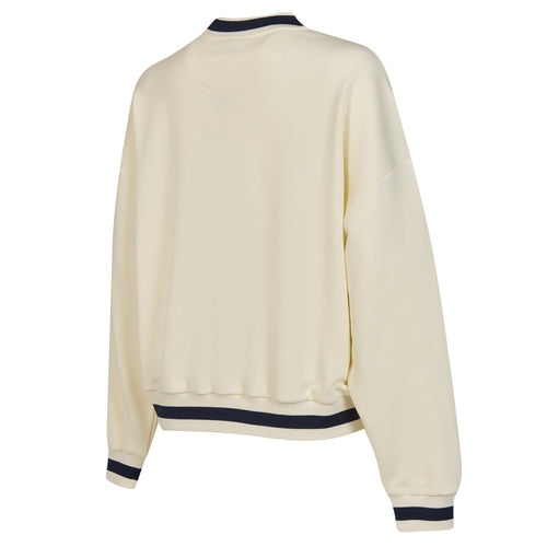 New Balance Lifestyle Kadın Sweatshirt - Bej