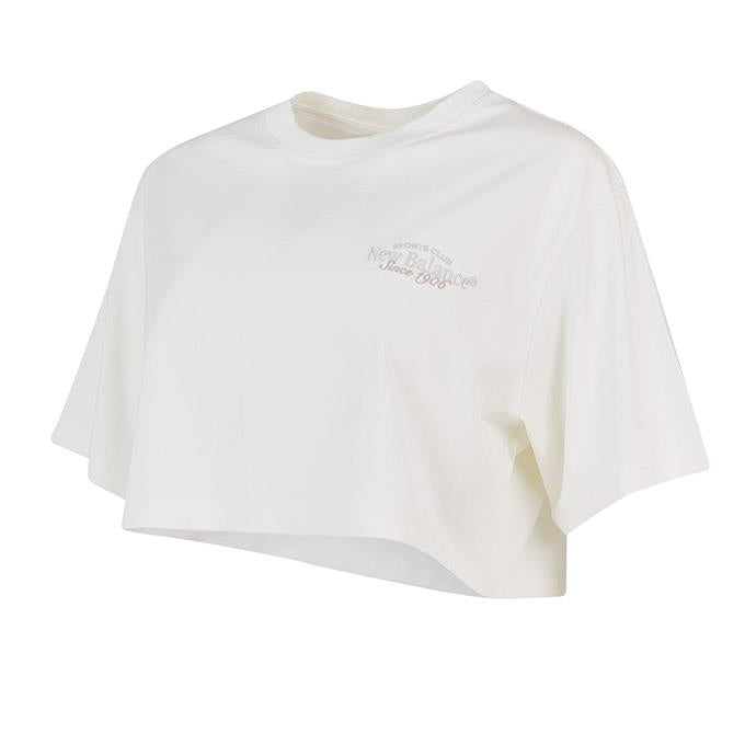 New Balance Lifestyle Bej Kadın T-Shirt
