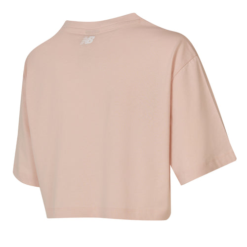 New Balance Lifestyle Kadın T-Shirt - Pembe