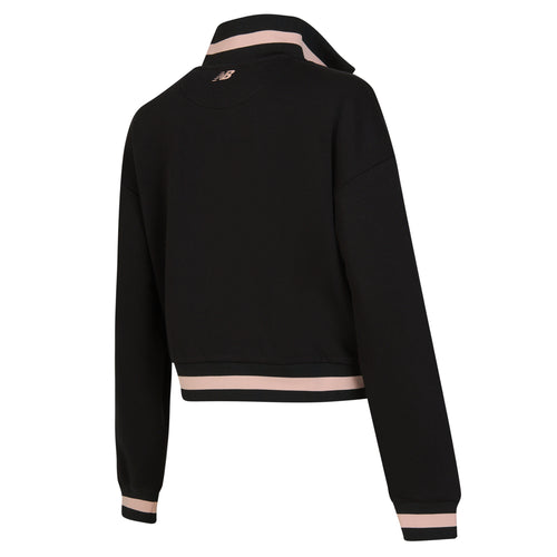 New Balance Full Zip Kadın Sweatshirt - Siyah