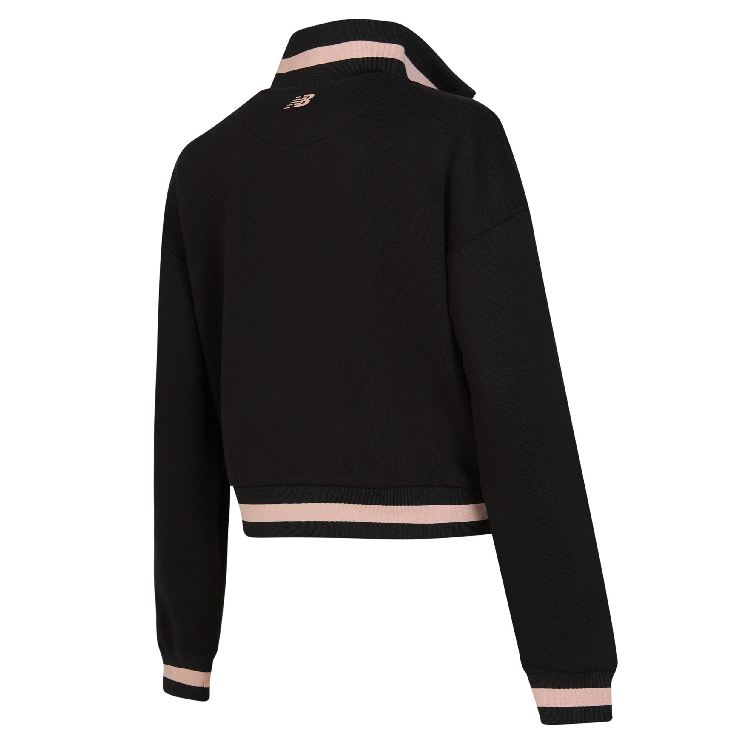 New Balance Full Zip Kadın Sweat - Siyah - görsel 2