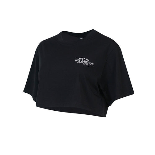 New Balance Lifestyle Kadın T-Shirt - Siyah