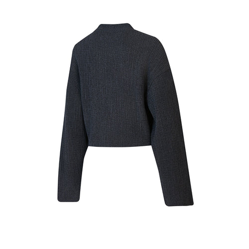 New Balance Lifestyle Kadın Sweatshirt - Füme