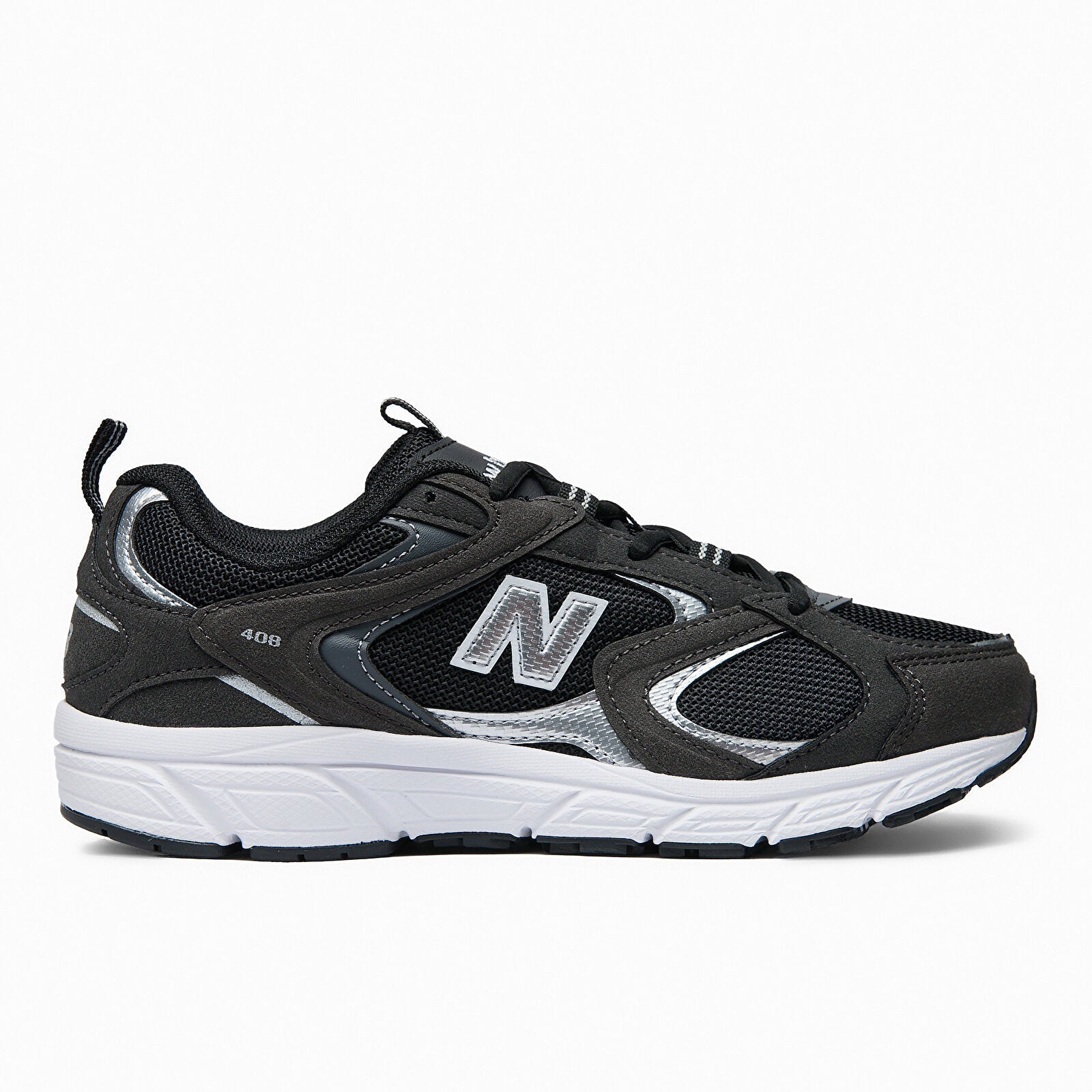 New Balance 408 Erkek Sneaker - Siyah-Beyaz