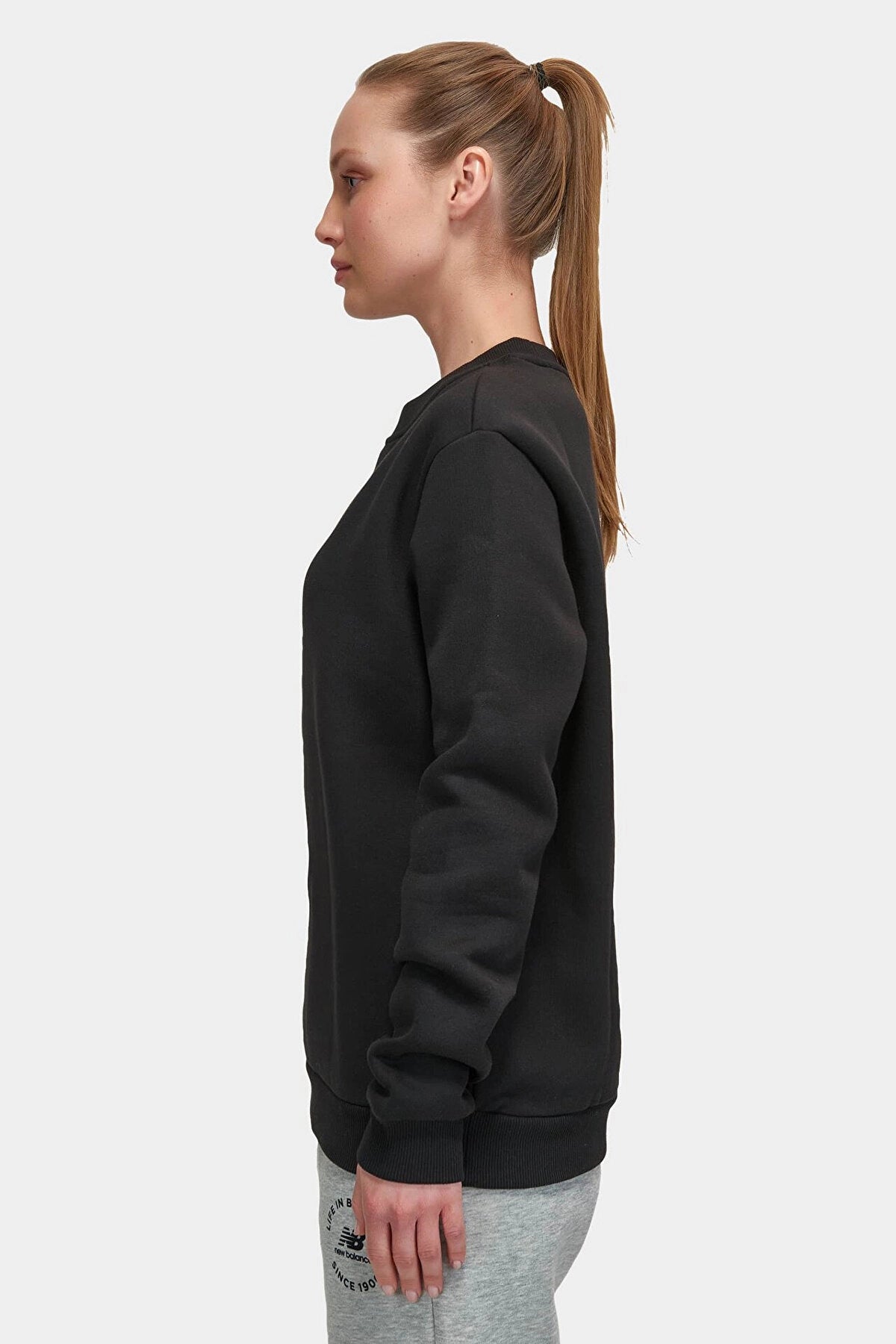 New Balance Lifestyle Siyah Unisex Sweatshirt