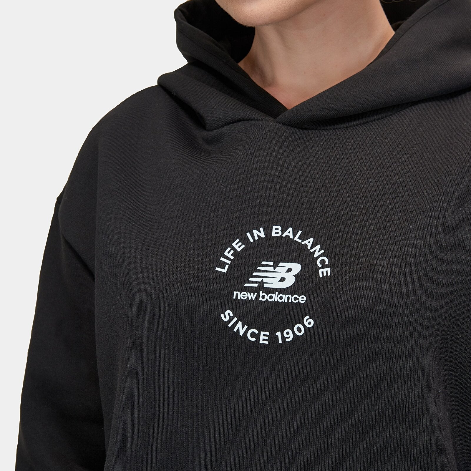 New Balance Lifestyle Siyah Unisex Sweatshirt
