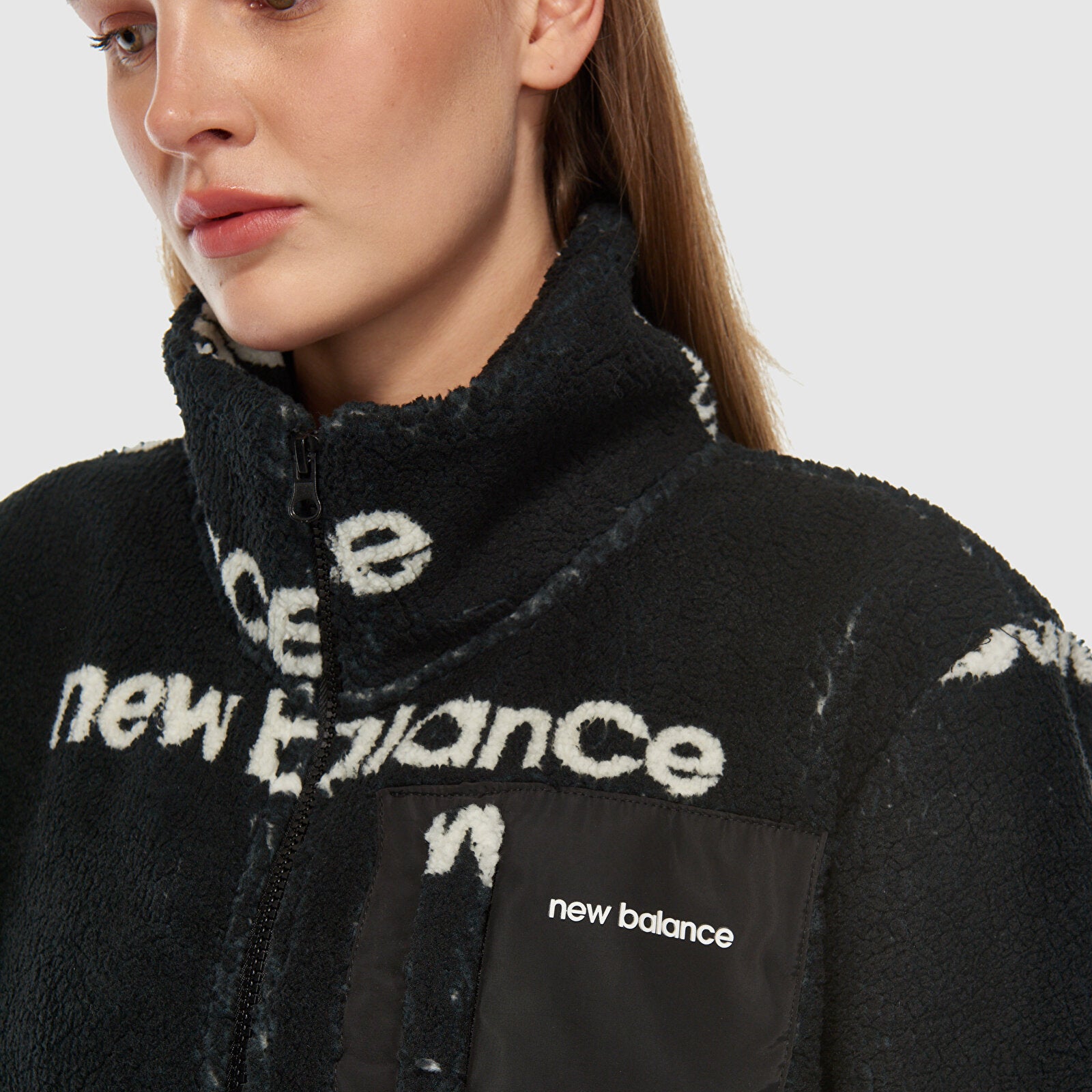 New Balance Siyah Unisex Sweatshirt
