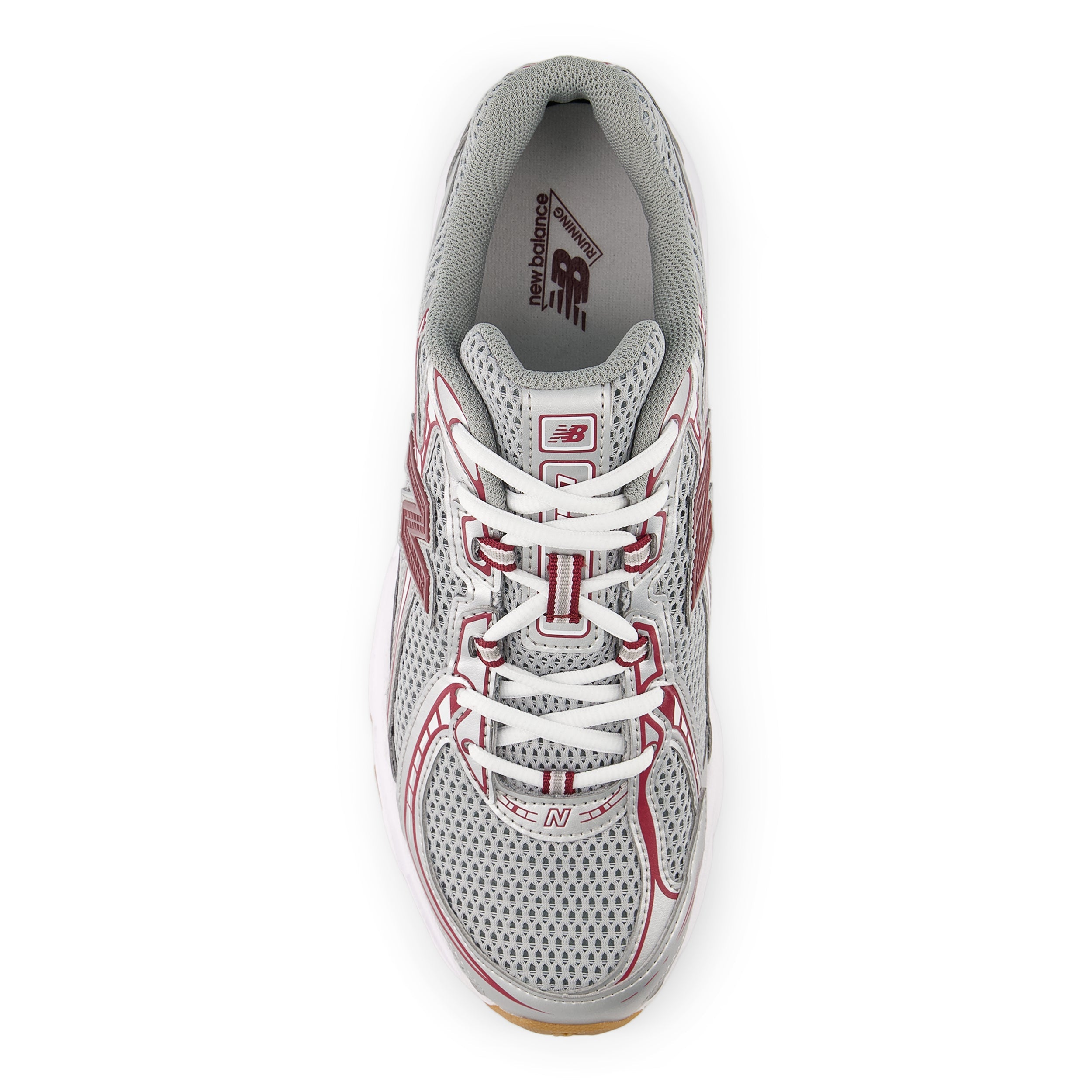 New Balance 740 Erkek Sneaker - Antrasit-Kırmızı