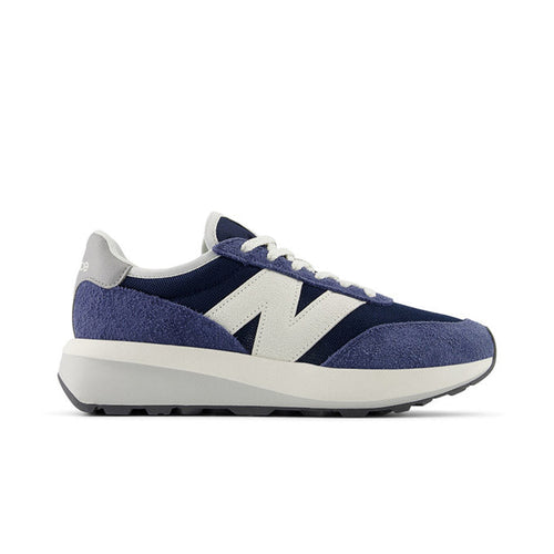 New Balance 370 Erkek Sneaker - Lacivert-Beyaz