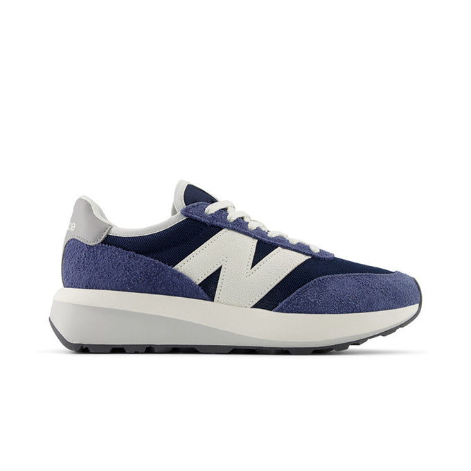 New Balance 370 Erkek Sneaker - Lacivert-Beyaz