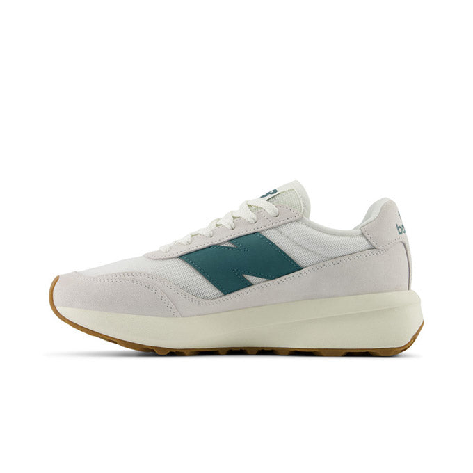 New Balance 370 Erkek Sneaker - Beyaz-Yeşil