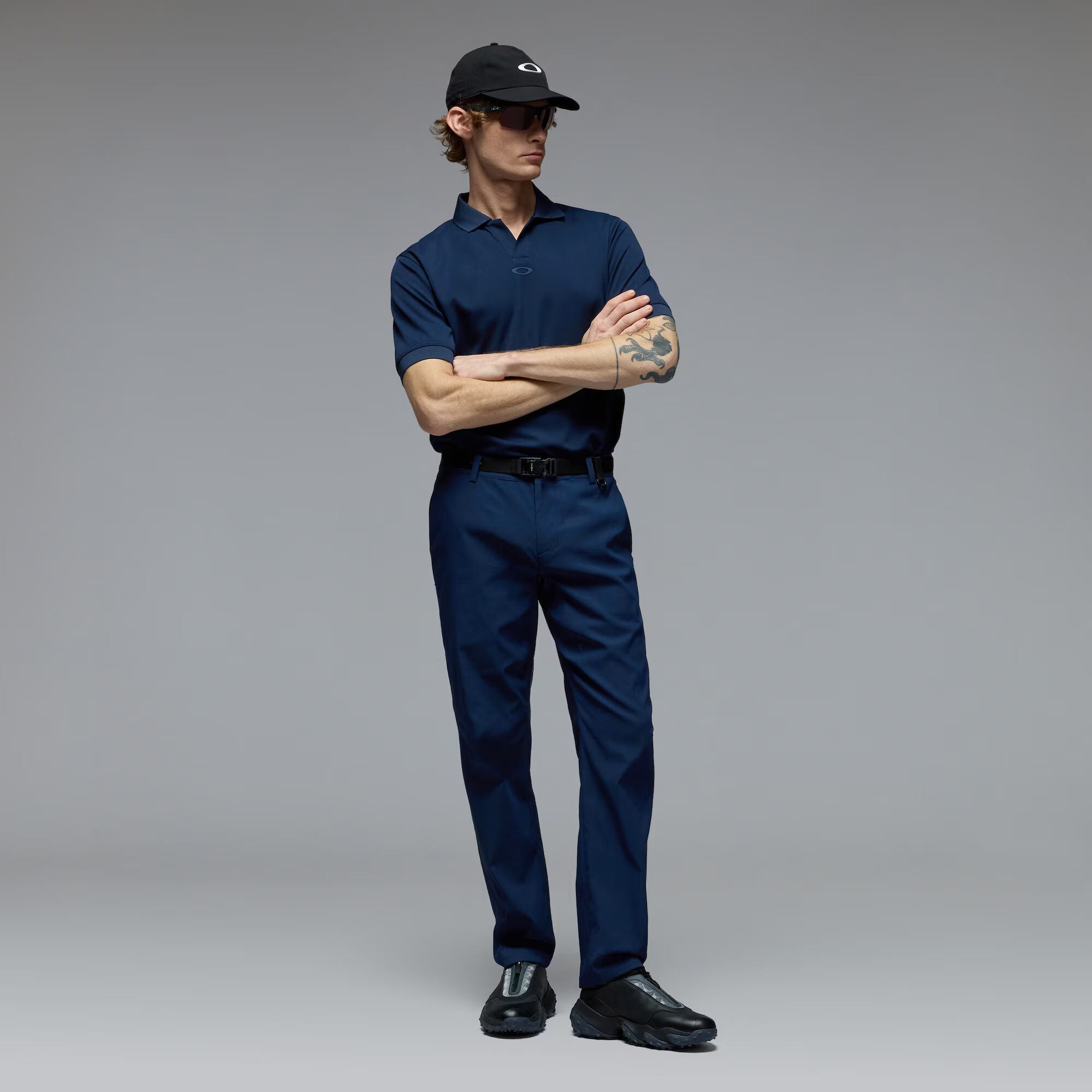Oakley C1 Vardon Erkek Tişört - Lacivert