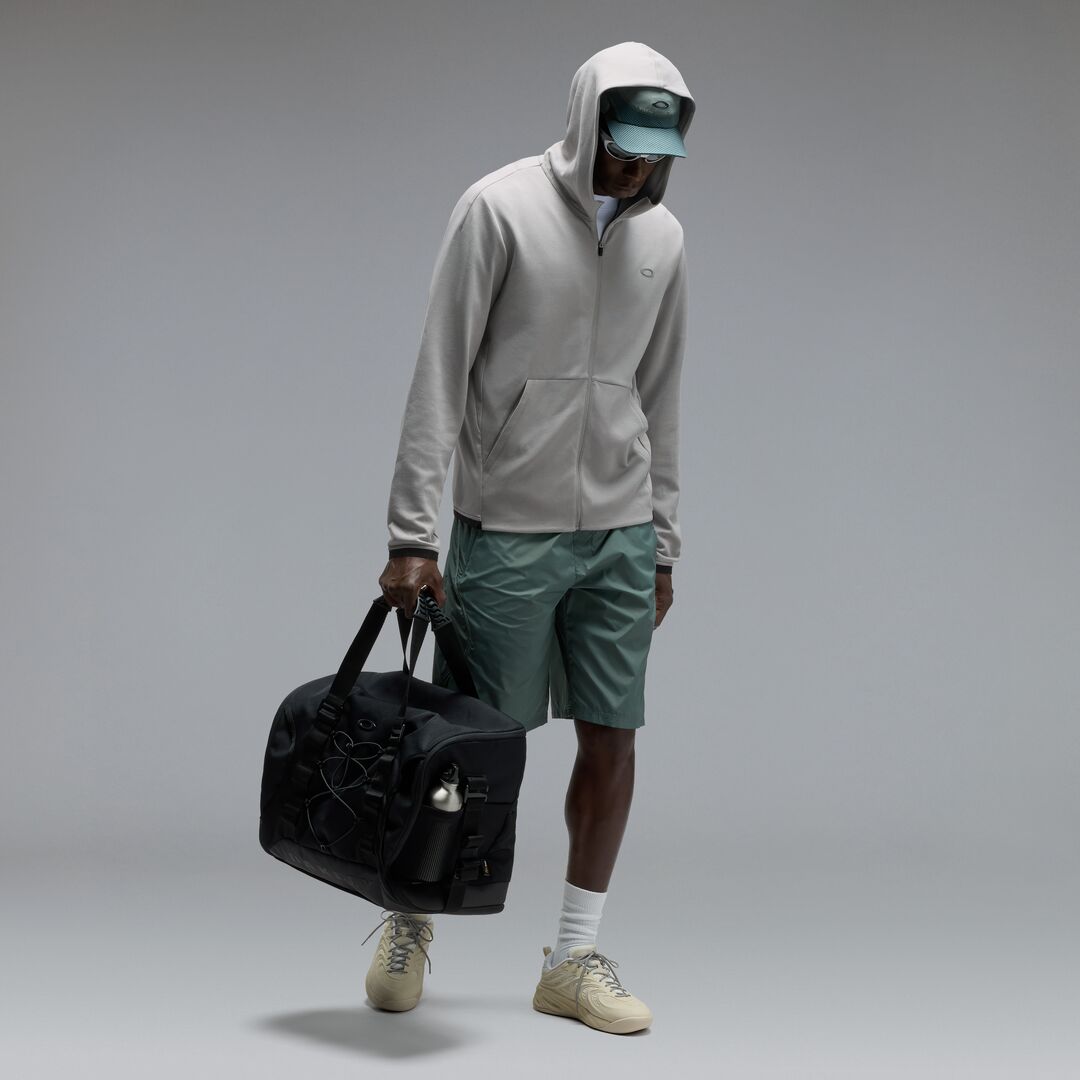 Oakley  Edge Force Full Zip Hoodie Erkek Sweatshirt - Gri