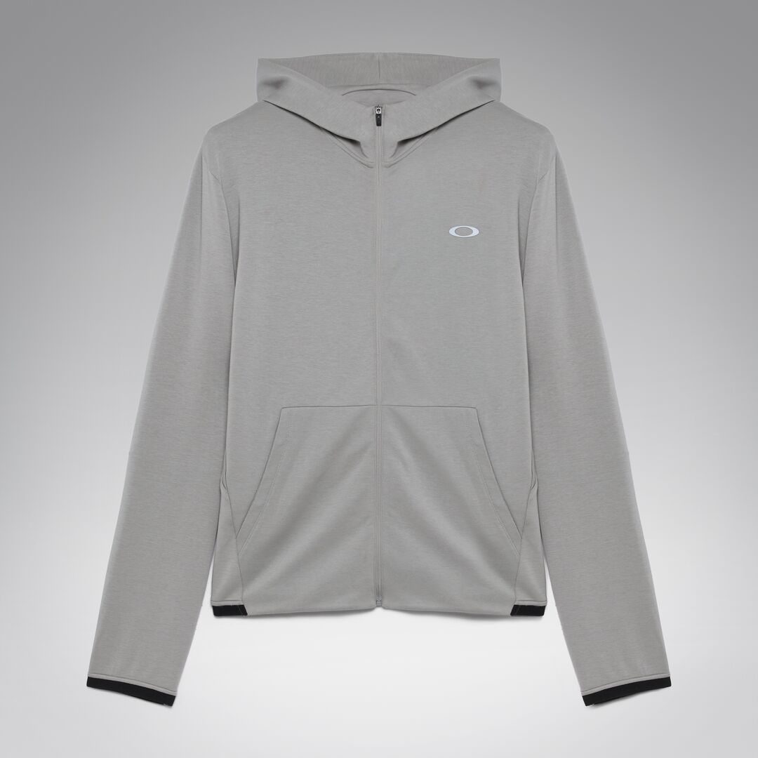 Oakley  Edge Force Full Zip Hoodie Erkek Sweatshirt - Gri