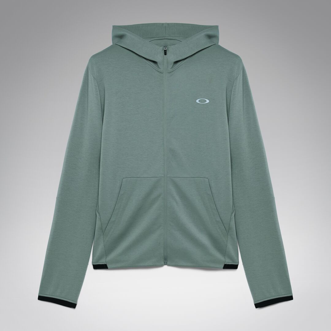 Oakley  Edge Force Full Zip Hoodie Erkek Sweatshirt - Yeşil