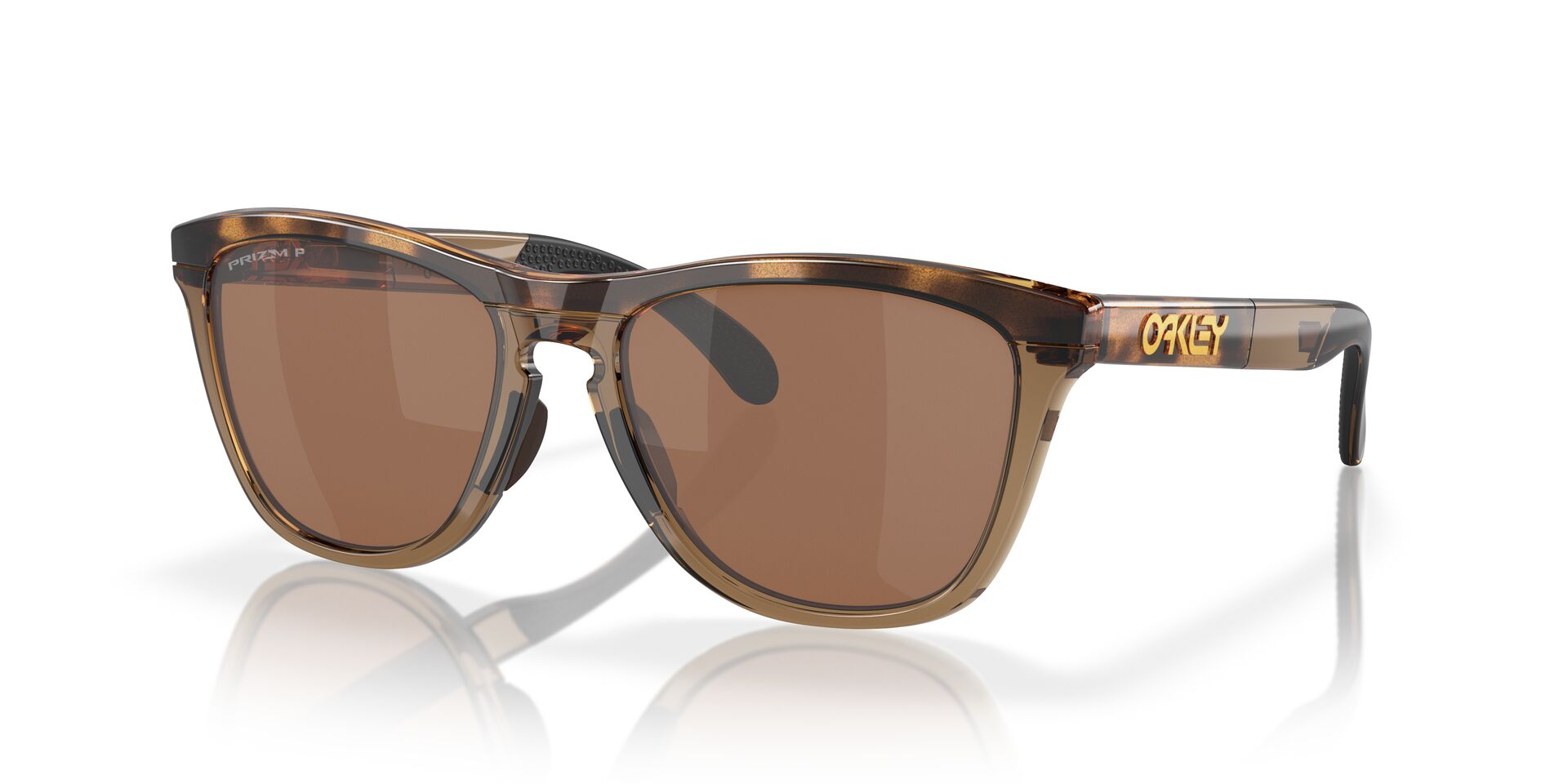 Oakley Frogskins Range Unisex Güneş Gözlüğü - Kahverengi