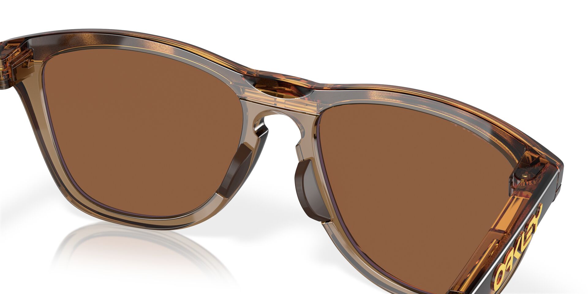 Oakley Frogskins Range Unisex Güneş Gözlüğü - Kahverengi