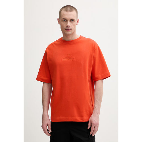 Oakley  Mountain Ridge Embroidered Erkek T-Shirt - Turuncu