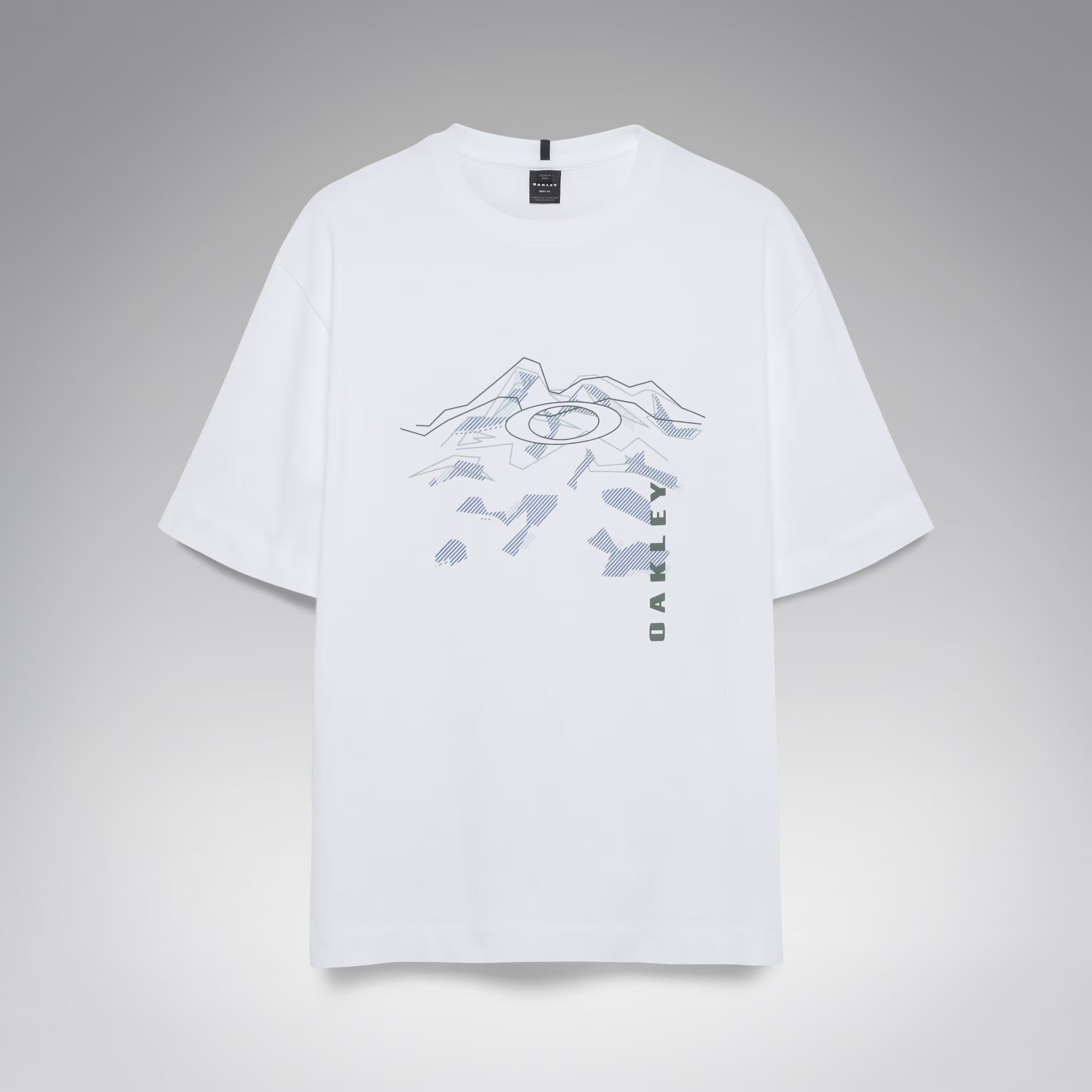 Oakley  Mountain Ridge  Erkek T-Shirt - Beyaz