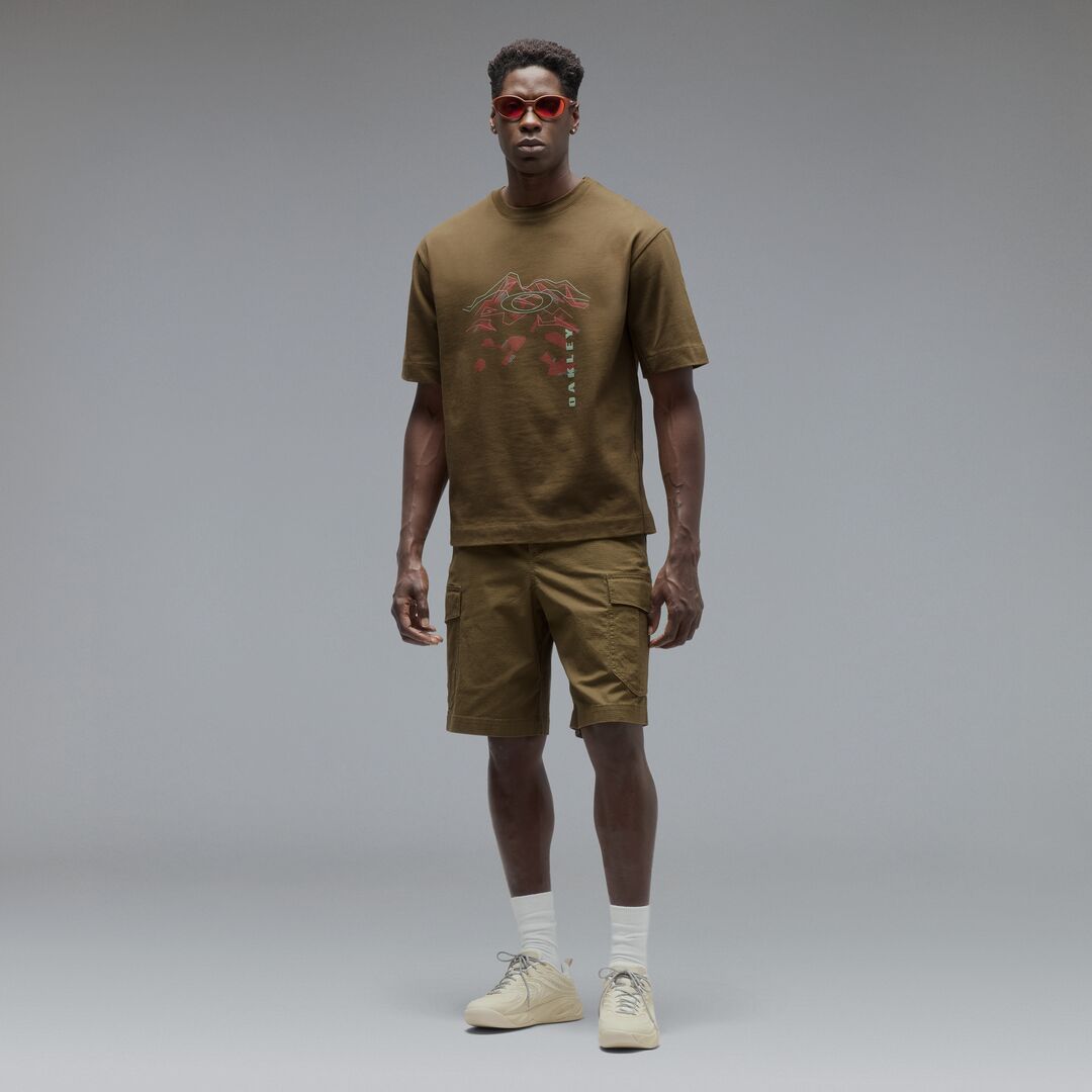 Oakley  Mountain Ridge  Erkek T-Shirt - Haki