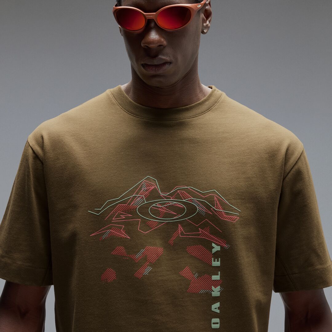 Oakley  Mountain Ridge  Erkek T-Shirt - Haki