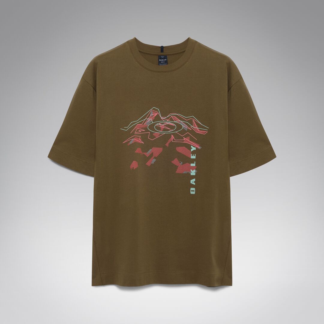 Oakley  Mountain Ridge  Erkek T-Shirt - Haki
