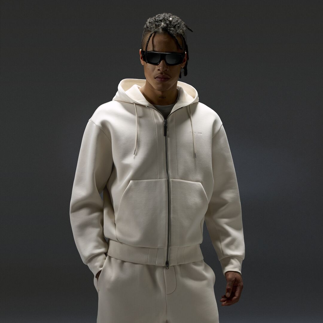 Oakley  Reserve Momento Full Zip Hoodie Erkek Sweatshirt - Bej