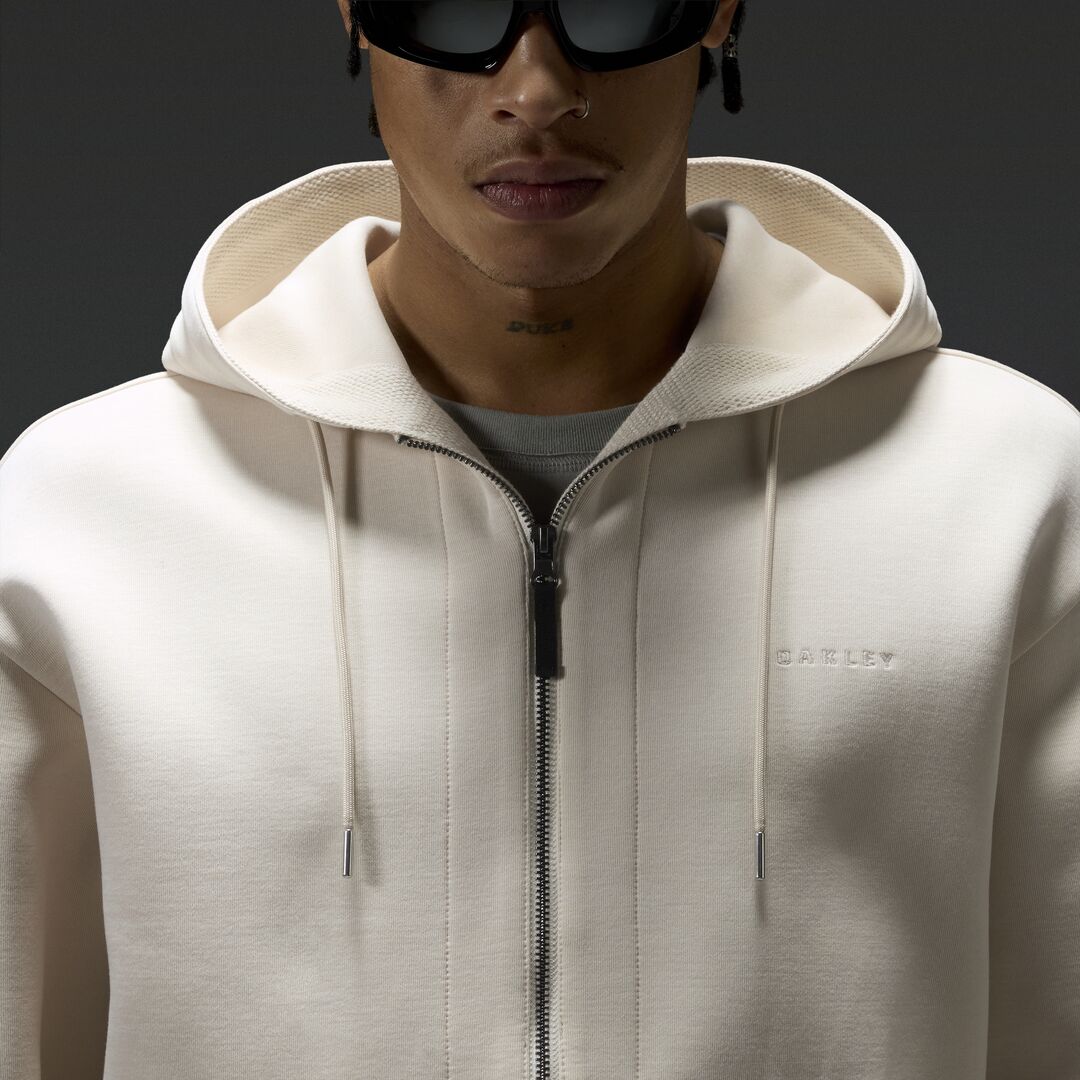 Oakley  Reserve Momento Full Zip Hoodie Erkek Sweatshirt - Bej