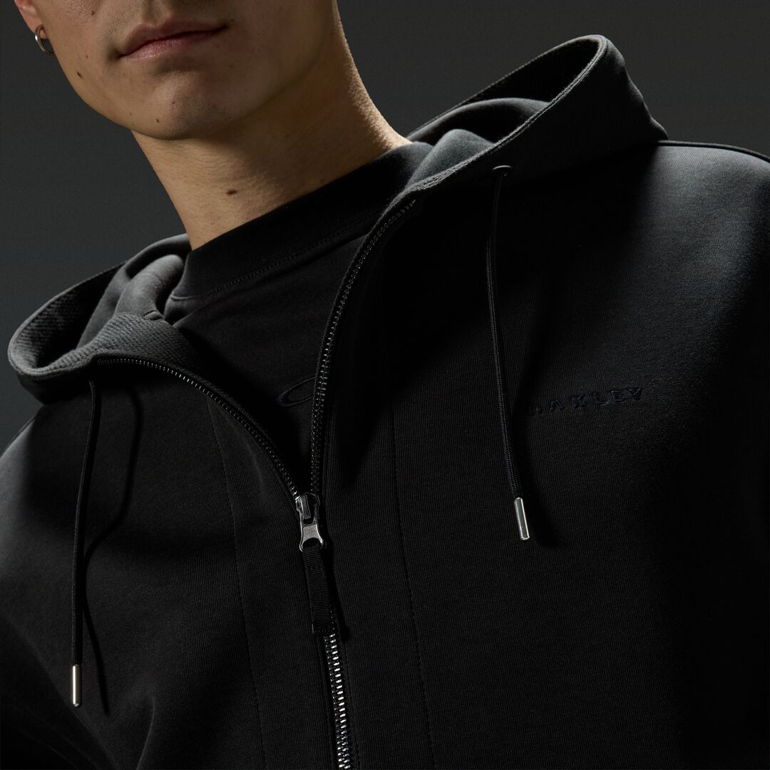 Oakley  Reserve Momento Full Zip Hoodie Erkek Sweatshirt - Siyah