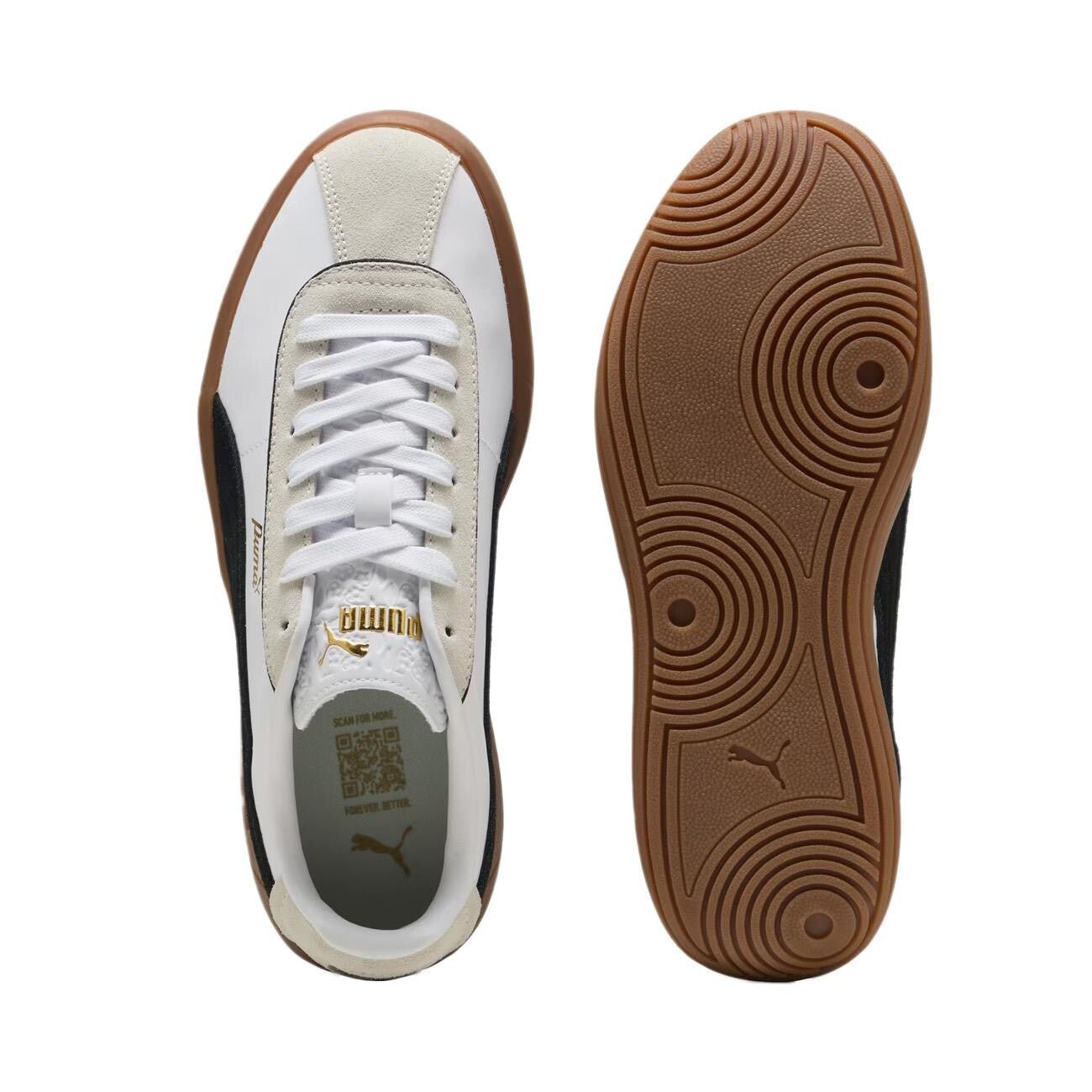 Puma Club Klassika Unisex Çocuk Sneaker - Beyaz