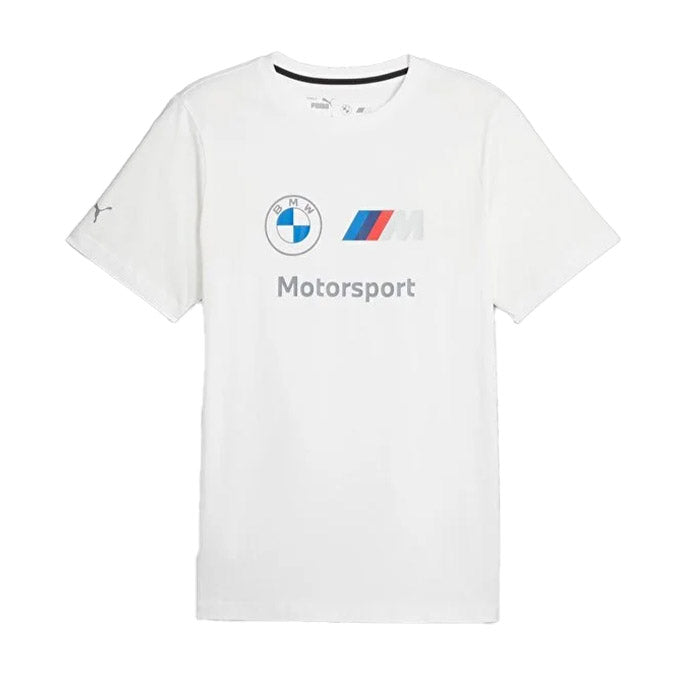 Puma Bmw Mms Ess Logo Erkek Puma White T-Shirt