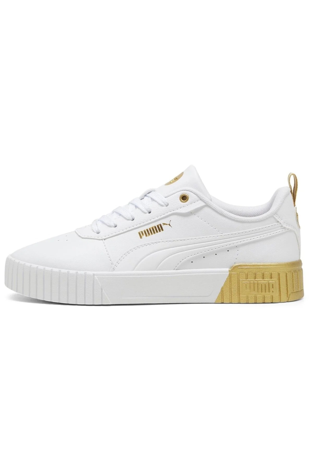 Puma Carina 2.0 Metallic Dream Kadın Sneaker - Beyaz