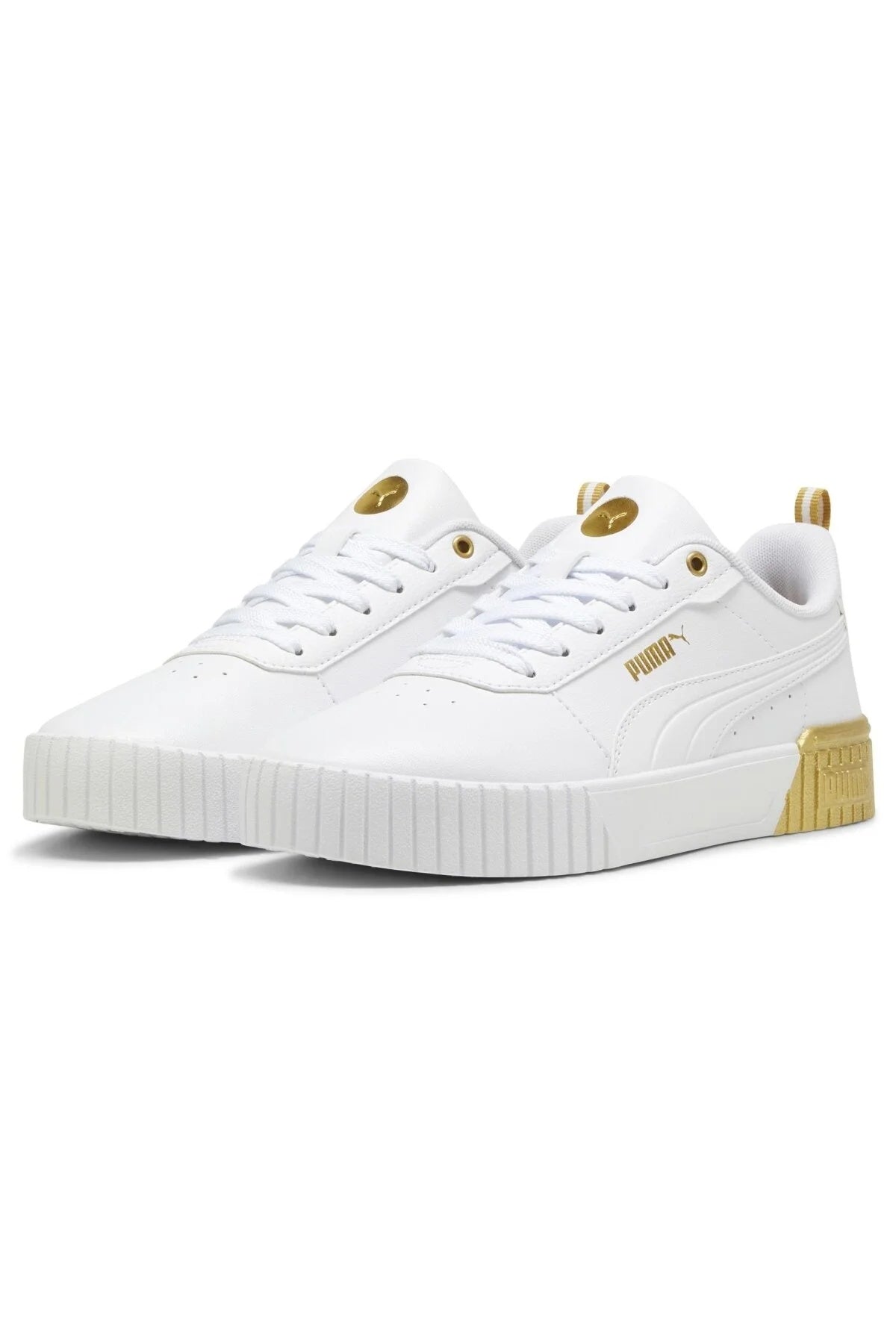 Puma Carina 2.0 Metallic Dream Kadın Sneaker - Beyaz