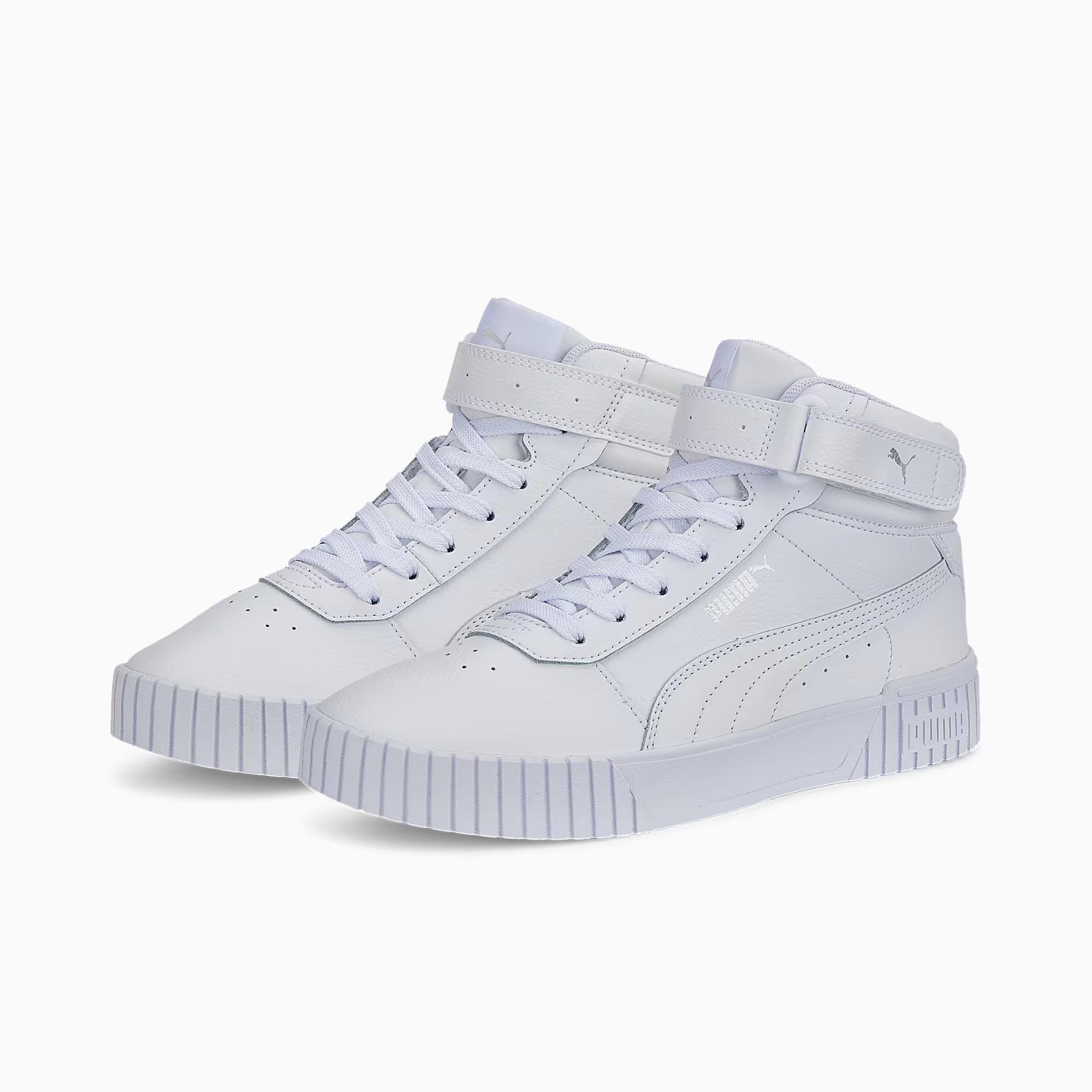 Puma Carina 2.0 Mid Kadın Sneaker - Beyaz