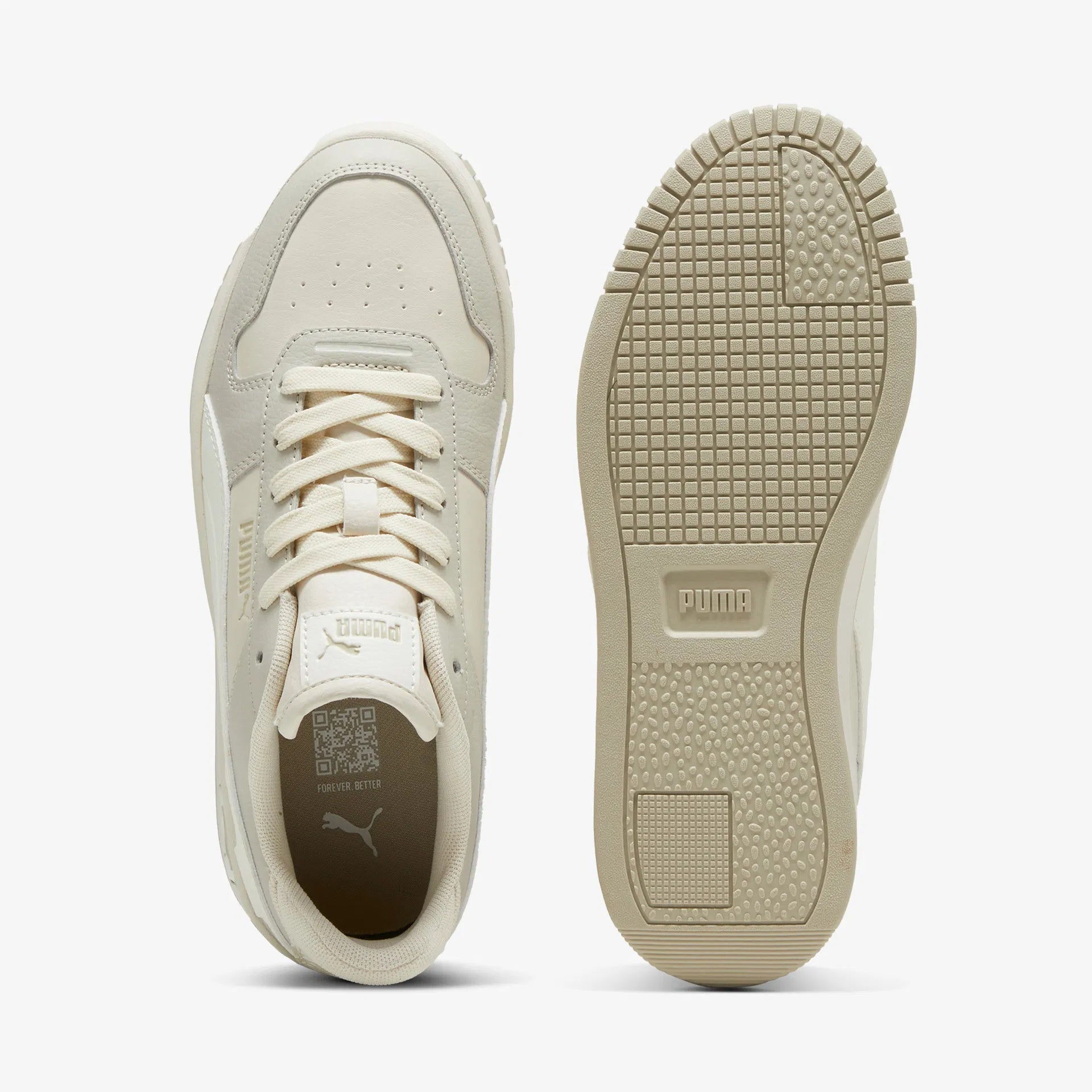 Puma Carina Street Animall Fever Kadın Sneaker - Bej