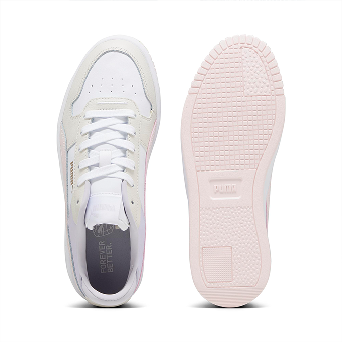 Puma Carina Street Kadın Puma White-Frosty Pink-Alpine Snow Sneaker