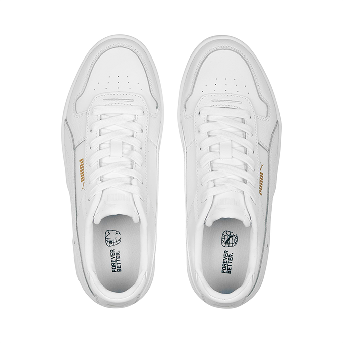 Puma Carina Street Kadın Puma White-Puma White-Puma Gold Sneaker