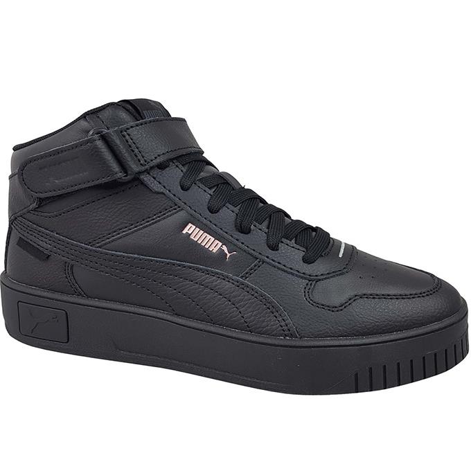 Puma Carina Street Mid Kadın Puma Black-Puma Black-Rose Gold Sneaker