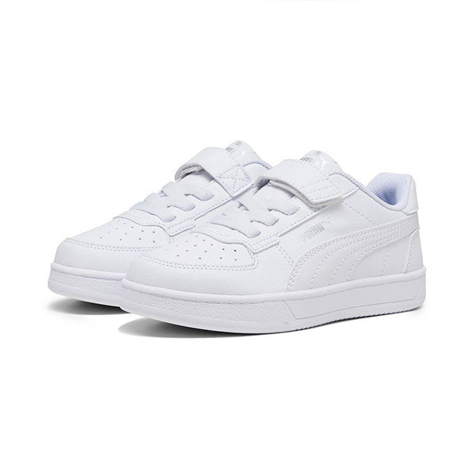 Puma Caven 2.0 Ac+ Ps Çocuk - Unisex Puma White-Concrete Gray Sneaker