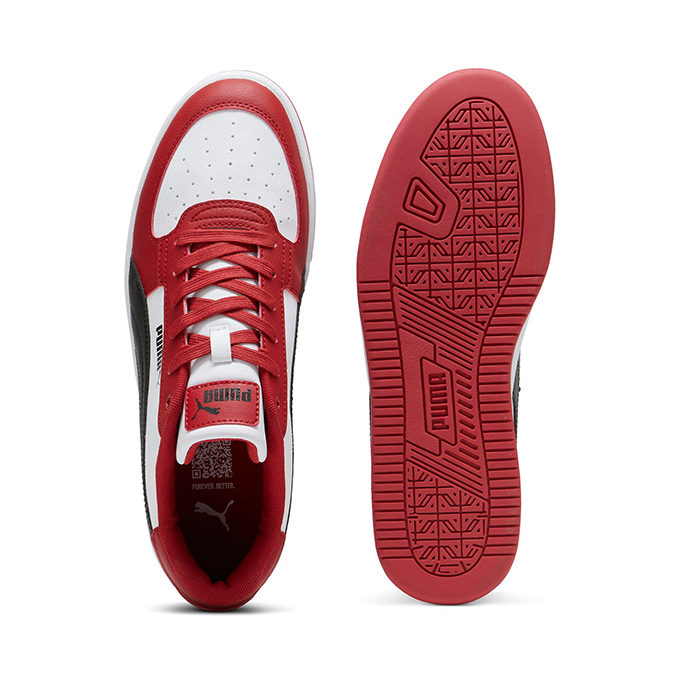 Puma Caven 2.0 Unisex Club Red-Puma White-Black Sneaker