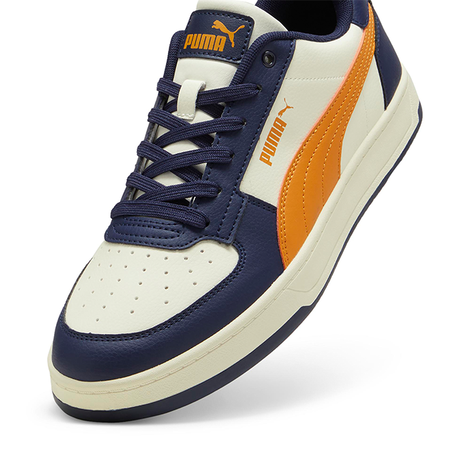 Puma Caven 2.0 Unisex Navy-Ginger Tea-Warm White Sneaker