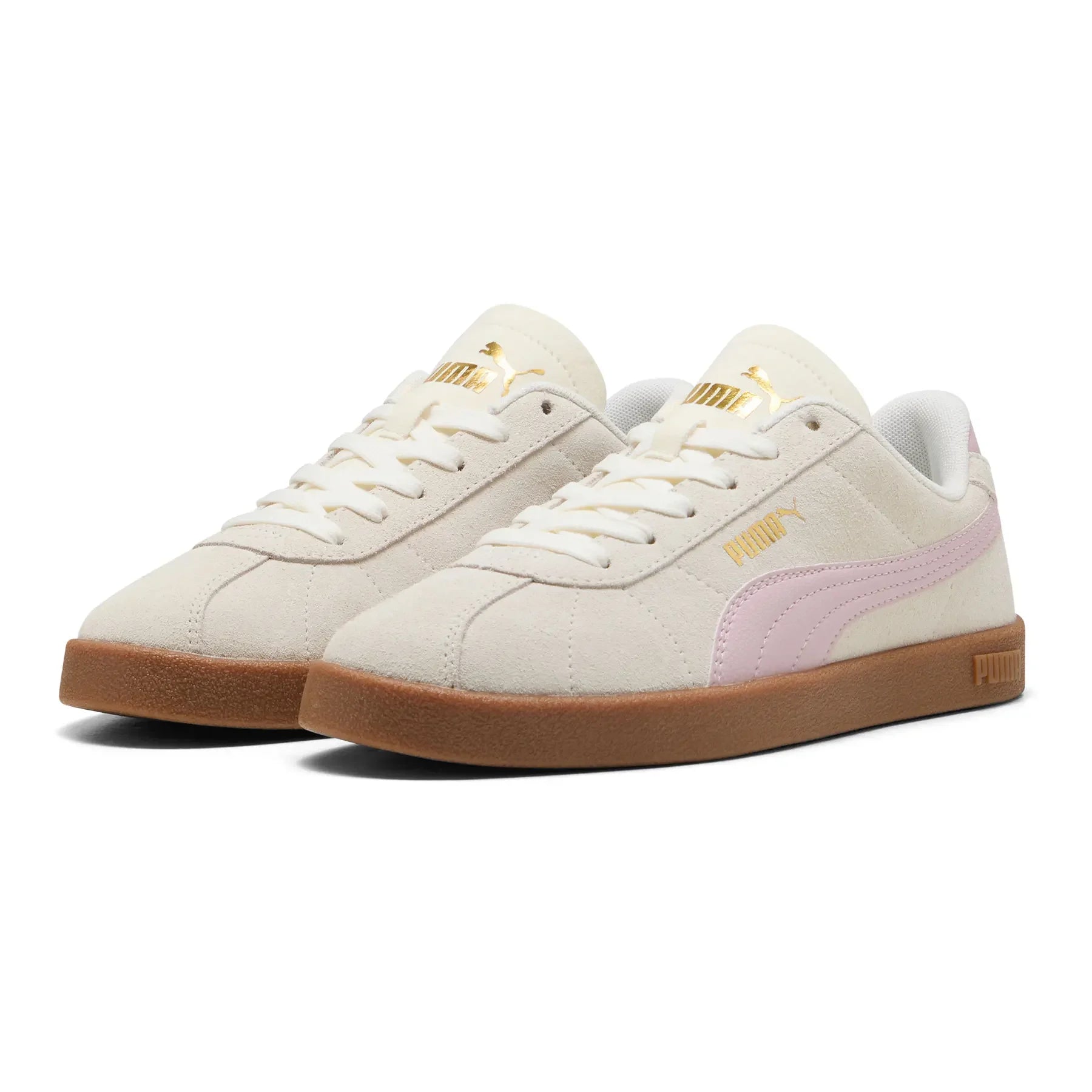 Puma Club Iı Çocuk - Unisex Warm White-Rose Mauve-Gum Sneaker