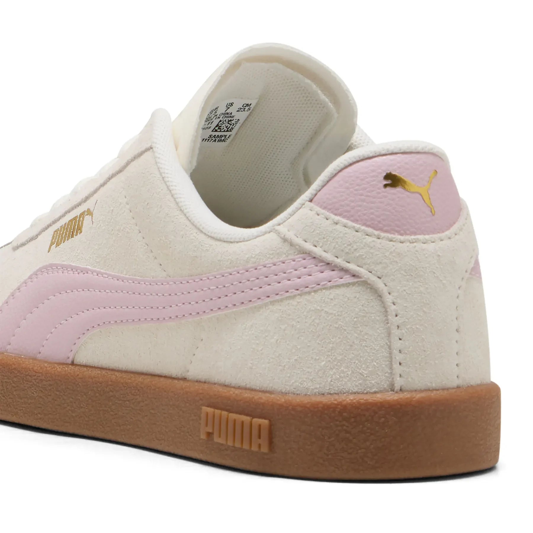 Puma Club Iı Çocuk - Unisex Warm White-Rose Mauve-Gum Sneaker