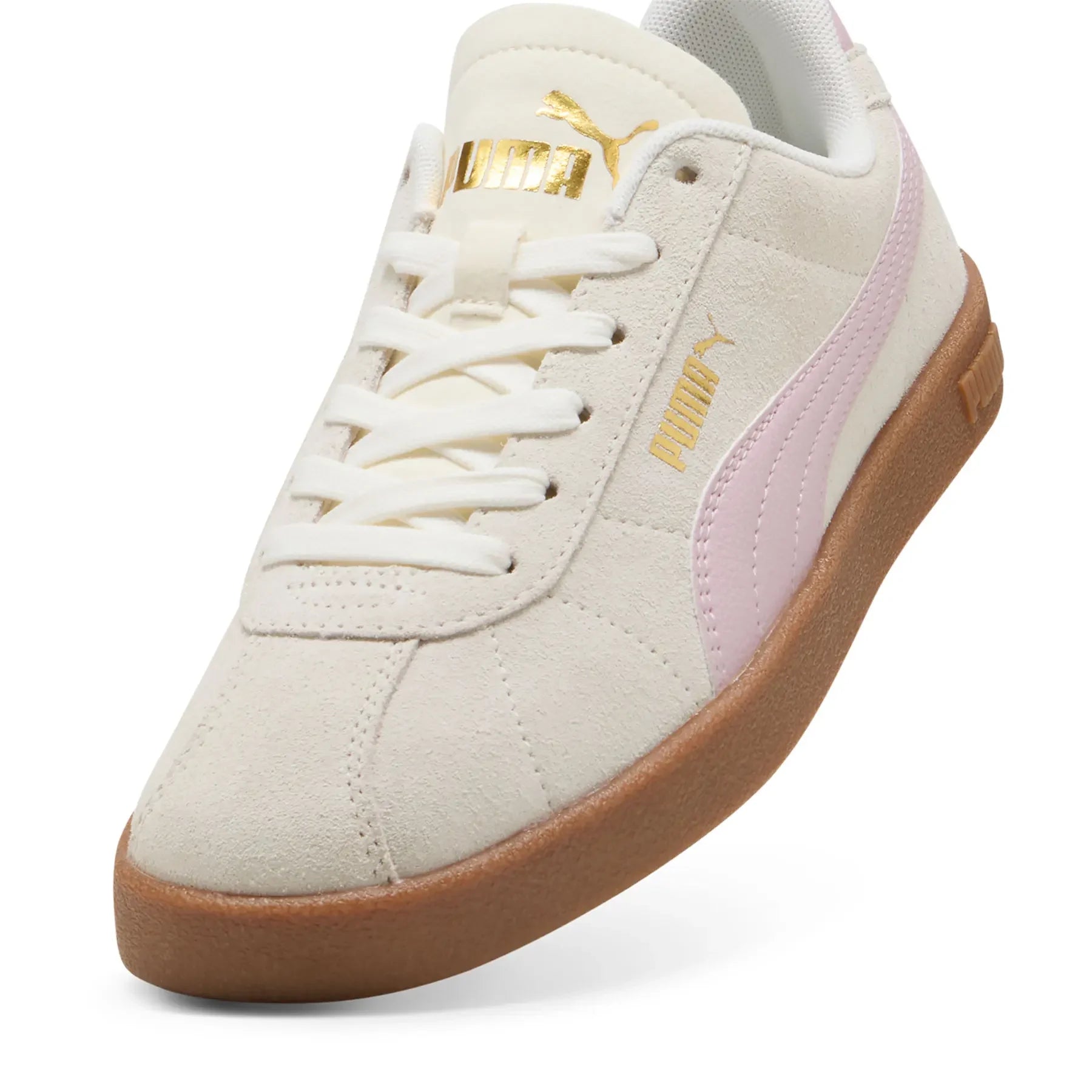Puma Club Iı Çocuk - Unisex Warm White-Rose Mauve-Gum Sneaker