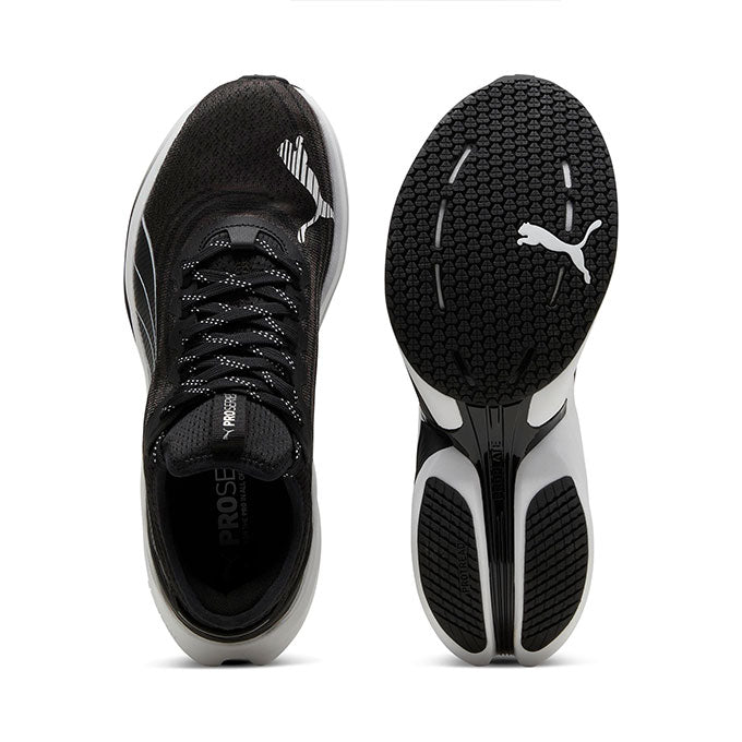 Puma Conduct Pro Unisex Black-Flat Dark Gray-White Koşu - Yürüyüş Ayakkabısı
