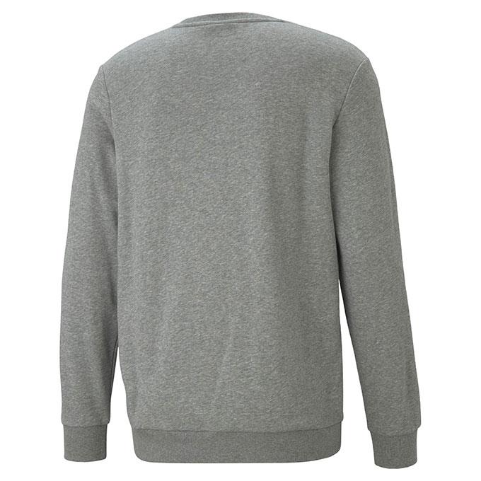 Puma Ess Big Logo Crew Tr Erkek Medium Gray Heather Sweatshirt