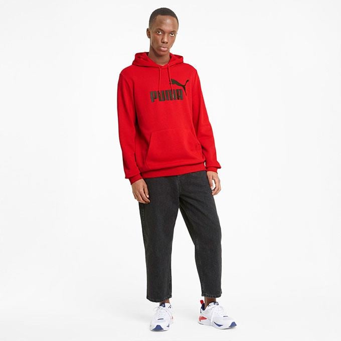 Puma Ess Big Logo Erkek High Risk Red Sweatshirt